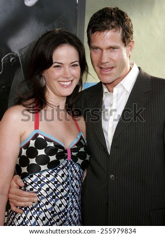 Joanna Going and Dylan Walsh attend the Los Angeles Premiere of 