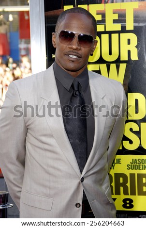 LOS ANGELES, USA - JUNE 30: Jamie Foxx at the Los Angeles Premiere of \