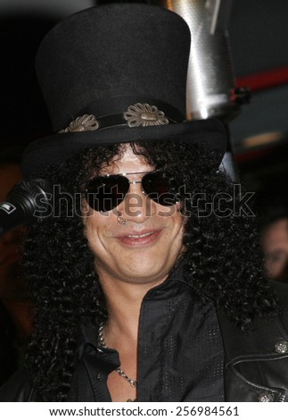 January 17, 2007. Slash, Ronnie James Dio and Terry Bozzio Inducted into Hollywood\'s RockWalk held at the Guitar Center Hollywood\'s RockWalk in Hollywood, California United States.