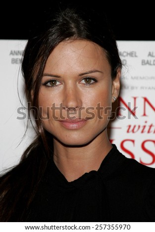 October 10, 2006. Rhona Mitra attends the World Premiere of \