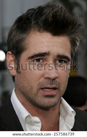 July 20, 2006. Colin Farrell at the World Premiere of \