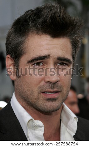 July 20, 2006. Colin Farrell attends the World Premiere of \