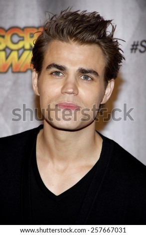 Paul Wesley at the Spike TV\'s \'SCREAM 2011\' awards held at Universal Studios in Universal City, California on October 15, 2011.