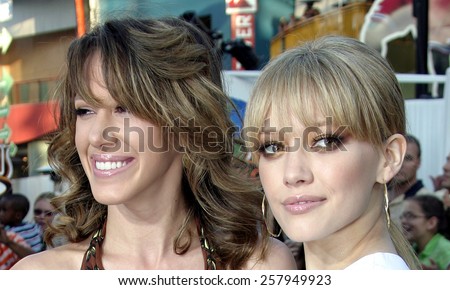 June 13 2005. Haylie Duff and Hilary Duff attend at the \