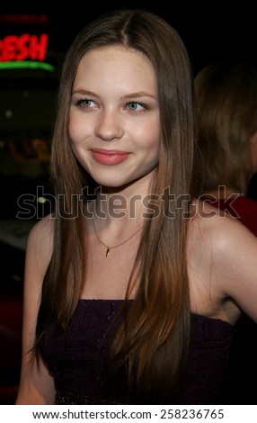 Daveigh Chase attends the World Premiere of \