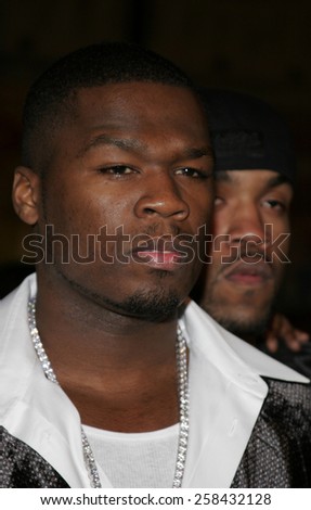 November 3, 2005 - Curtis \'50 Cent\' Jackson at the Paramount Pictures\' \