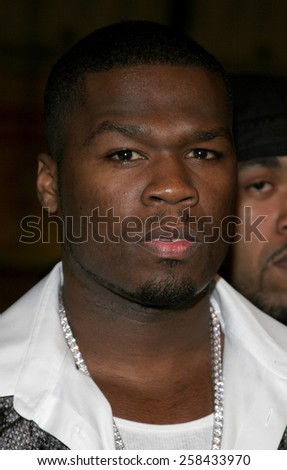 HOLLYWOOD. November 2, 2005. Curtis \'50 Cent\' Jackson at the Paramount Pictures\' \