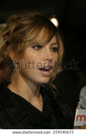 Jessica Biel at the Los Angeles Premiere of 