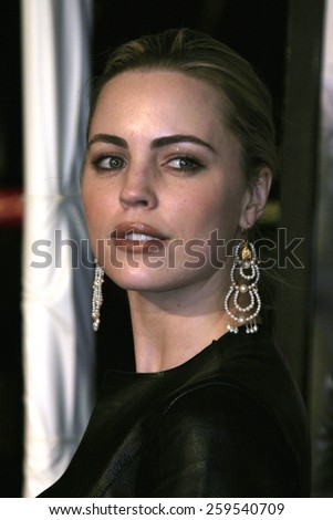 Melissa George at the Los Angeles Premiere of \