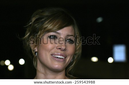 Jessica Biel at the Los Angeles Premiere of \