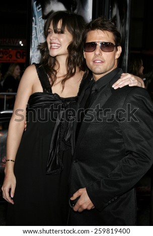 May 4, 2006. Tom Cruise and Katie Holmes at the Los Angeles Fan Screening of \