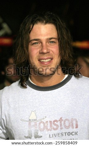 6 October 2004 - Hollywood, California - Christian Kane. The world premiere of \'Friday Night Lights\' at Grauman\'s Chinese Theater in Hollywood.