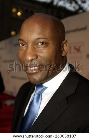 John Singleton at the 75th Diamond Jubilee Celebration for the USC School of Cinema-Television held at the USC\'s Bovard Auditorium in Los Angeles, United States on September 26 2004.