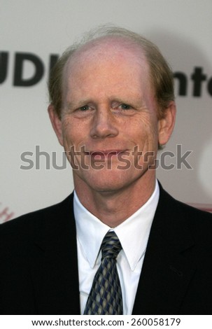 Ron Howard at the 75th Diamond Jubilee Celebration for the USC School of Cinema-Television held at the USC\'s Bovard Auditorium in Los Angeles, United States on September 26 2004.