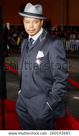 Terrence Howard at Los Angeles premiere of \