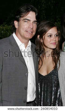 06/10/2006 - Bel Air - Rachel Bilson and Peter Gallagher at the Chrysalis\' 5th Annual Butterfly Ball  held at Italian Villa Carla and Fred Sands in Bel Air, California, United States.