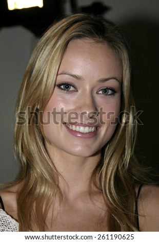 02/25/2005 - West Hollywood - Olivia Wilde at the Trident White \