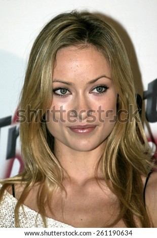 02/25/2005 - West Hollywood - Olivia Wilde at the Trident White \