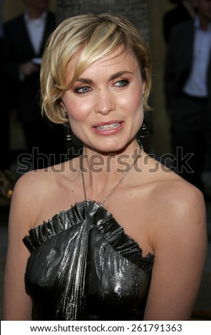 HOLLYWOOD, CALIFORNIA. April 20, 2006. Radha Mitchell attends the World Premiere of \