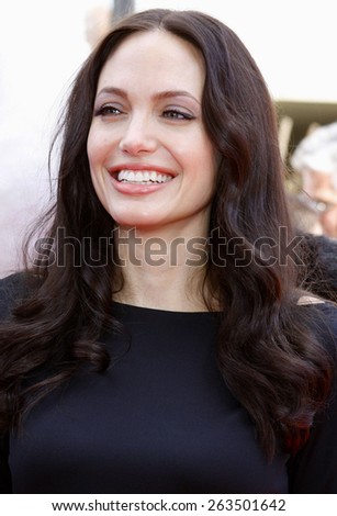 Angelina Jolie at the Los Angeles Premiere of \