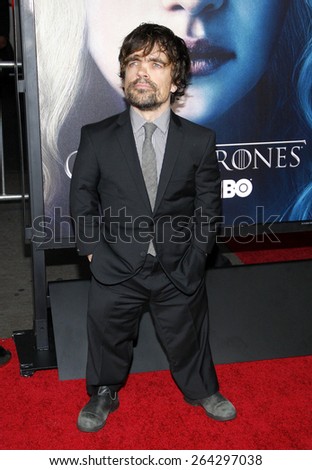 Peter Dinklage at the HBO\'s third season premiere of \