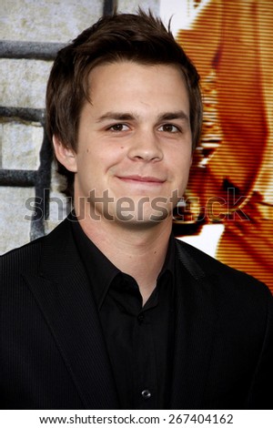Johnny Simmon at the HBO\'s \'Cinema Verite\' Los Angeles Premiere held at the Paramount Studios Lot in Hollywood on April 11, 2011.
