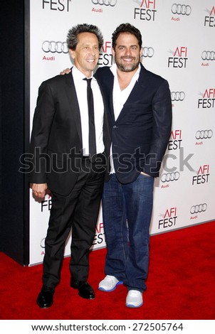 Brian Grazer and Brett Ratner at the AFI FEST 2011 Opening Night Gala World Premiere Of \'J. Edgar\' held at the Grauman\'s Chinese Theatre in Hollywood on November 3, 2011.