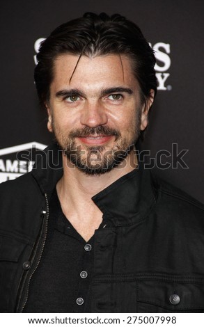 Juanes at the Los Angeles premiere of \'McFarland, USA\' held at the El Capitan Theater in Hollywood on February 9, 2015.