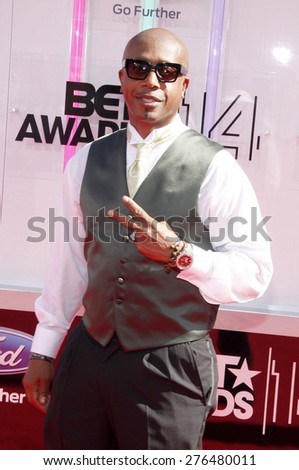 MC Hammer at the 2014 BET Awards held at the Nokia Theatre L.A. Live in Los Angeles, United States, 290614.