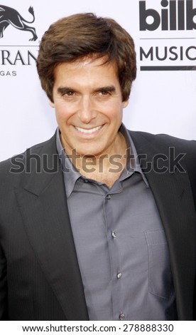 David Copperfield at the 2015 Billboard Music Awards held at the MGM Garden Arena in Las Vegas, USA on May 17, 2015.