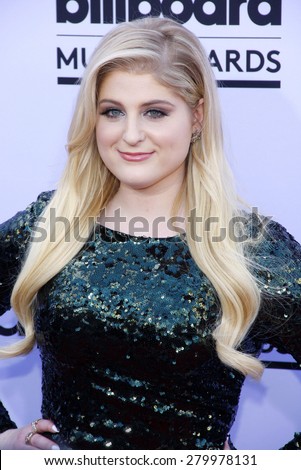 Meghan Trainor at the 2015 Billboard Music Awards held at the MGM Garden Arena in Las Vegas, USA on May 17, 2015.