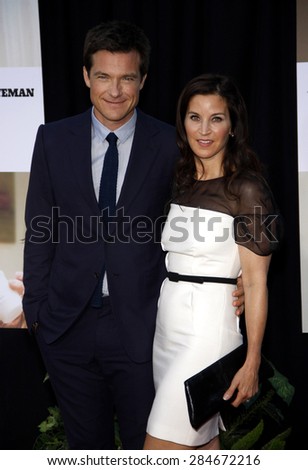 Jason Bateman and Amanda Anka at the Los Angeles premiere of \'The Switch\' held at the ArcLight Cinemas in Hollywood on August 16, 2010.