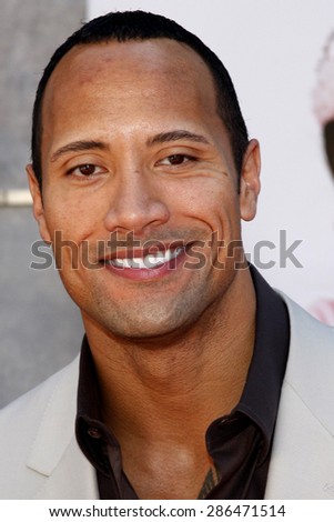 Dwayne \'The Rock\' Johnson attends the World Premiere of \