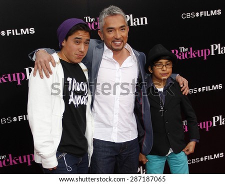 Cesar Millan at the Los Angeles premiere of \'The Back-Up Plan\' held at the Regency Village Theatre in Westwood on April 21, 2010.
