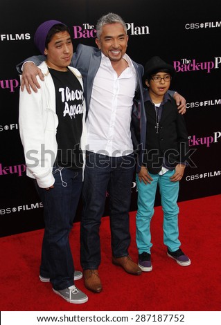 Cesar Millan at the Los Angeles premiere of \'The Back-Up Plan\' held at the Regency Village Theatre in Westwood on April 21, 2010.
