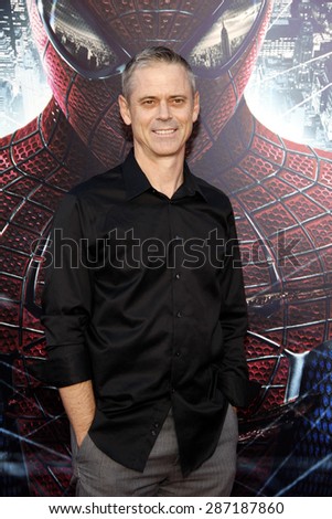 C. Thomas Howell at the Los Angeles premiere of \'The Amazing Spider-Man\' held at the Regency Village Theatre in Westwood on June 28, 2012.