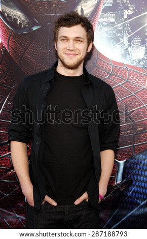 Phillip Phillips at the Los Angeles premiere of \'The Amazing Spider-Man\' held at the Regency Village Theatre in Westwood on June 28, 2012.
