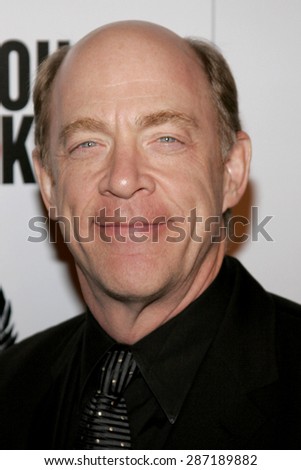 J.K. Simmons at the Los Angeles premiere of \'Thank You For Smoking\' held at the Directors Guild of America in Hollywood on March 16, 2006.