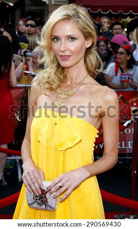 Vanessa Branch attends the World Premiere of \