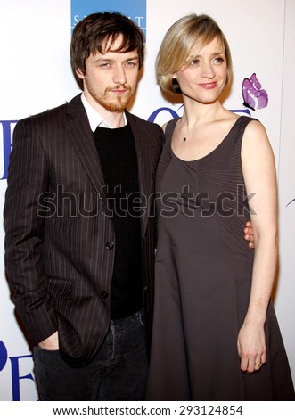 James McAvoy at the Los Angeles premiere of \'Penelope\' held at the Directors Guild of America Theater in Los Angeles on February 20, 2008.