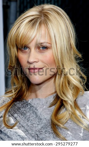 Reese Witherspoon at the Los Angeles premiere of \'Monsters vs. Aliens\' held at the Gibson Amphitheatre in Universal City on March 22, 2009.