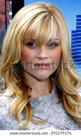Reese Witherspoon at the Los Angeles premiere of \'Monsters vs. Aliens\' held at the Gibson Amphitheatre in Universal City on March 22, 2009.