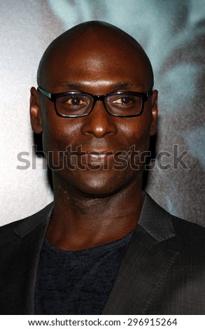 Lance Reddick at the Los Angeles premiere of \