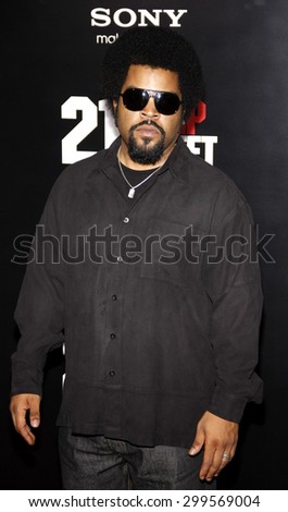 Ice Cube at the Los Angeles premiere of \'21 Jump Street\' held at the Grauman\'s Chinese Theater in Hollywood on March 13, 2012.