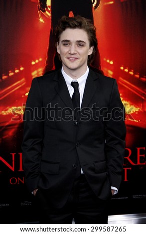 Kyle Gallner at the Los Angeles premiere of \'A Nightmare On Elm Street\' held at the Grauman\'s Chinese Theatre in Hollywood on April 27, 2010.