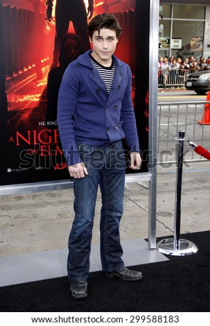 Logan Huffman at the Los Angeles premiere of \'A Nightmare On Elm Street\' held at the Grauman\'s Chinese Theatre in Hollywood on April 27, 2010.