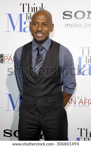 Romany Malco at the Los Angles premiere of \'Think Like a Man\' held at the ArcLight Cinemas in Hollywood, USA on February 9, 2012.