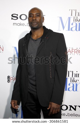 Morris Chestnut at the Los Angles premiere of \'Think Like a Man\' held at the ArcLight Cinemas in Hollywood, USA on February 9, 2012.