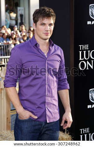 UNITED STATES, HOLLYWOOD, APRIL 16, 2012: Matt Lanter at the Los Angeles premiere of \'The Lucky One\' held at the Grauman\'s Chinese Theater in Hollywood, USA on April 16, 2012.