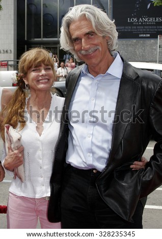 HOLLYWOOD, CALIFORNIA. July 30, 2006. Katharine Ross and Sam Elliott at the World Premiere of 